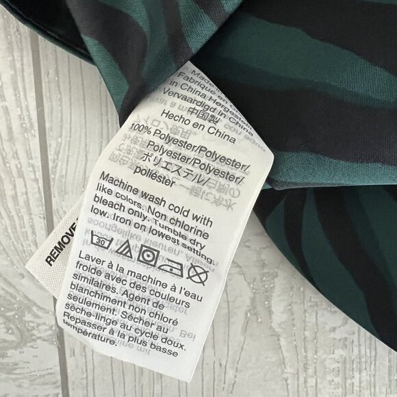 J. Crew Deep V-Neck Button Front Blouse - Picture 3 of 9